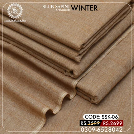 12.12 Sale OFFER 😀Slub Safini Khaddar SSK-06