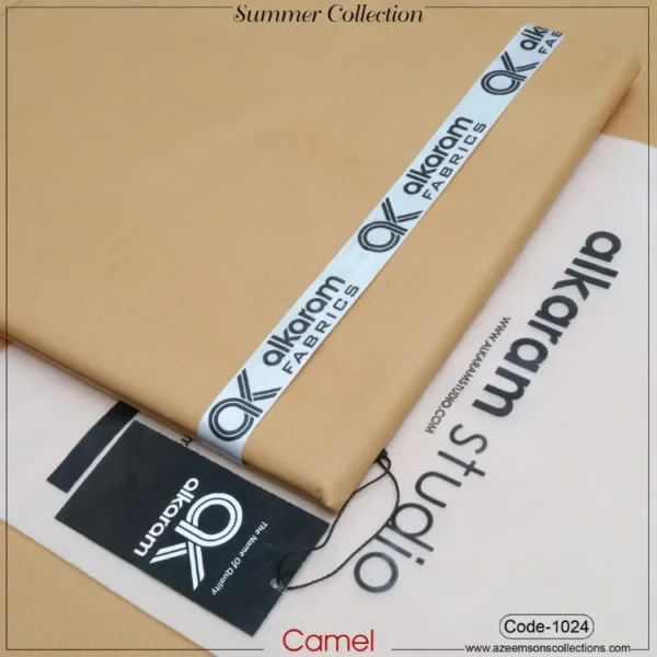 Al-Karam Summer Cotton | Camel | 1024
