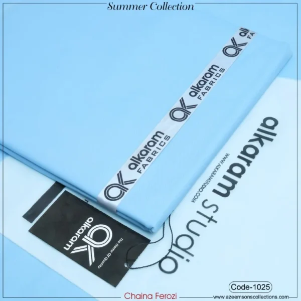 Al-Karam Summer Cotton | China Ferozi | 1025