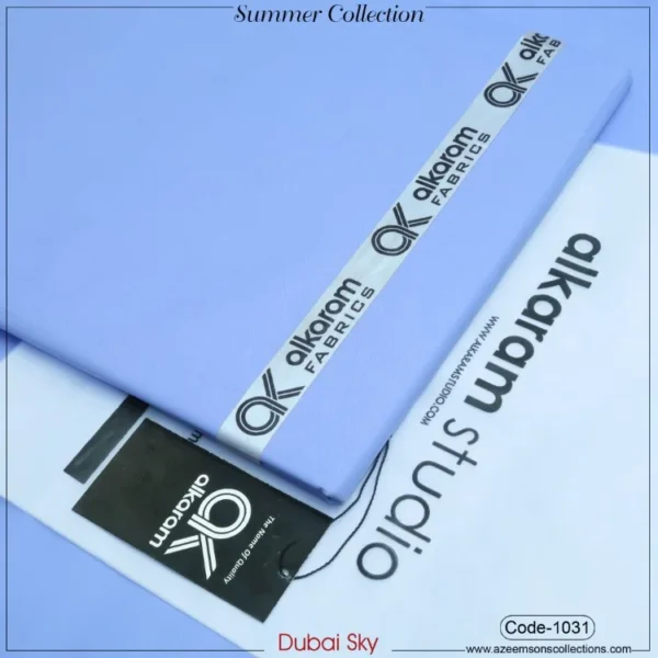Al-Karam Summer Cotton | Dubai Sky| 1031