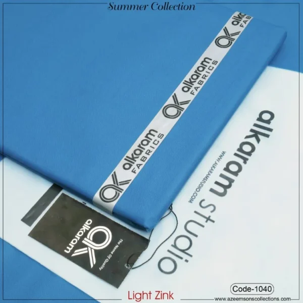 Al-Karam Summer Cotton | Light Zink | 1040