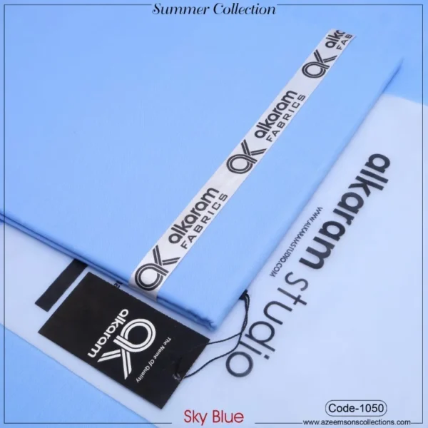 Al-Karam Summer Cotton | Sky Blue | 1050