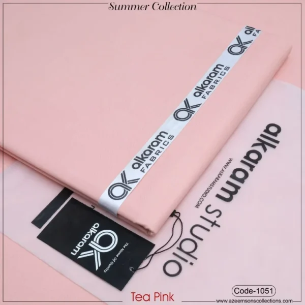 Al-Karam Summer Cotton | Tea pink | 1051